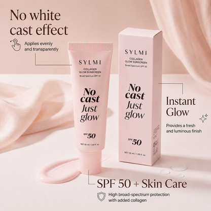 Collagen Glow Sunscreen — Broad Spectrum Protection SPF 50