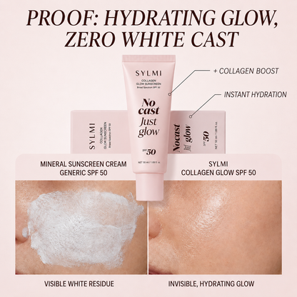 Collagen Glow Sunscreen — Broad Spectrum Protection SPF 50